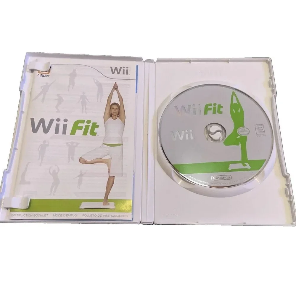 Wii Fit  Complete With Manual Video Game Fast Shipping